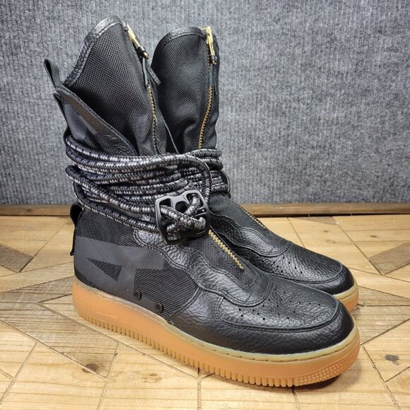 air force 1 high black gum